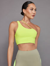 One Shoulder Convertible Bra Top in Melt