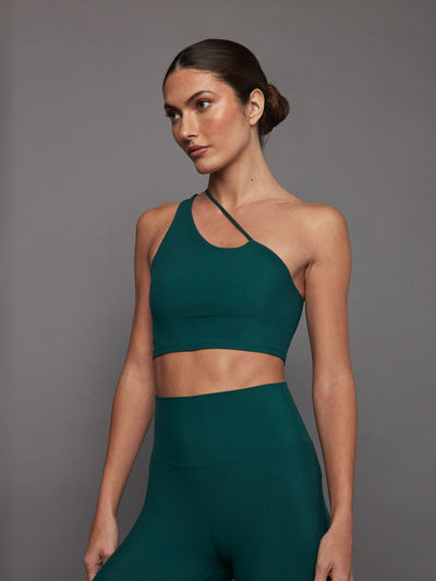 One Shoulder Convertible Bra Top in Melt - Ponderosa Pine