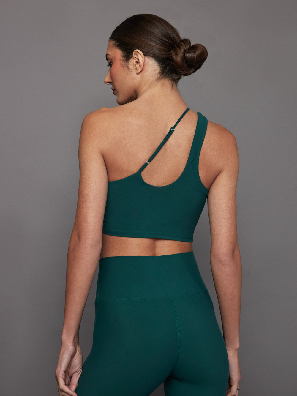 One Shoulder Convertible Bra Top in Melt - Ponderosa Pine