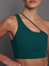 One Shoulder Convertible Bra Top in Melt - Ponderosa Pine