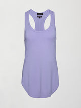 Long RacerBack Tank - Sweet Lavender