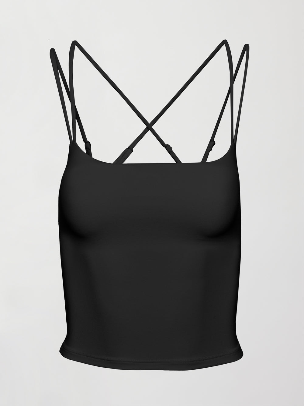 Strappy Tank in Melt - Black