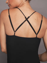 Strappy Tank in Melt - Black