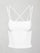 Strappy Tank in Melt - White