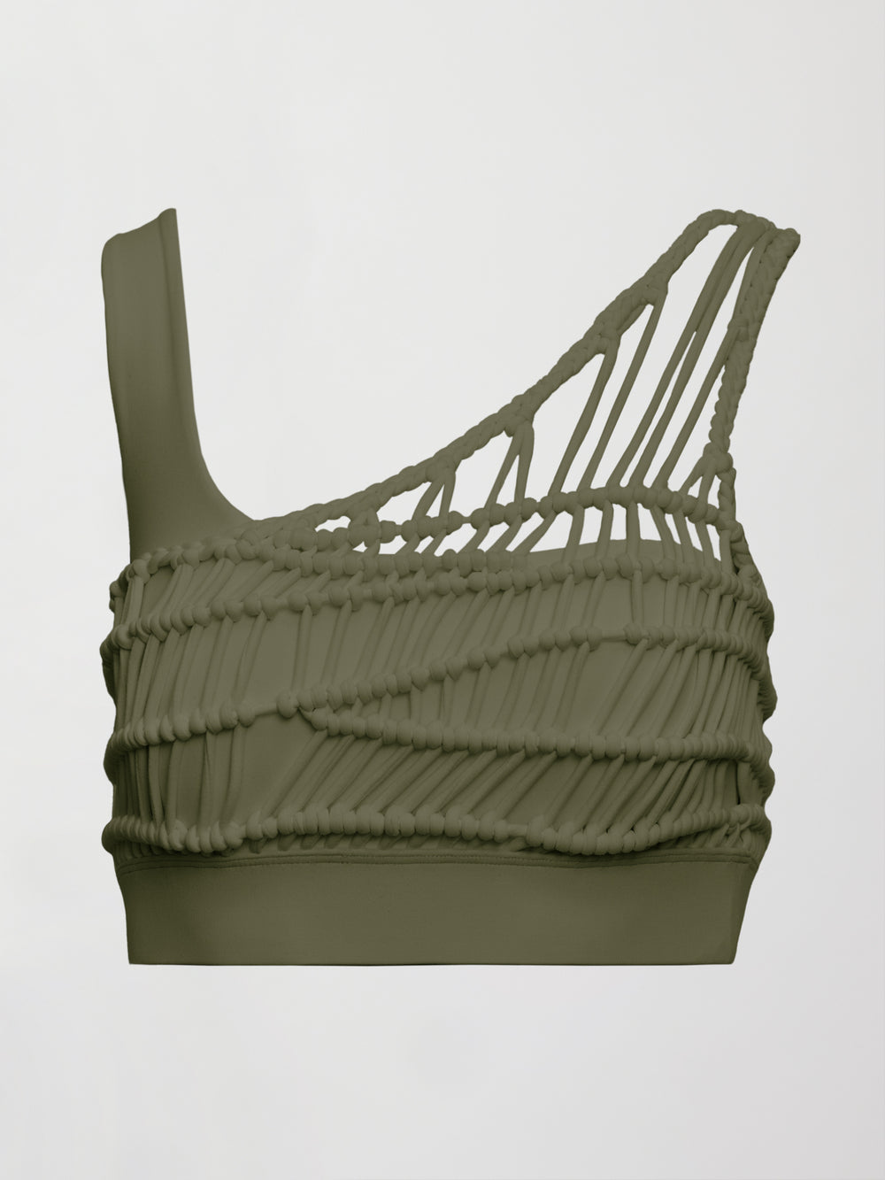 Crochet Bra in Melt - Olive