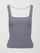 Pearl Necklace Sweater Tank - Lavender Grey