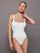 One Piece Swimsuit - White