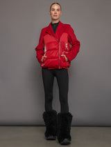 Blazer Puffer - Haute Red