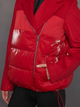 Blazer Puffer - Haute Red