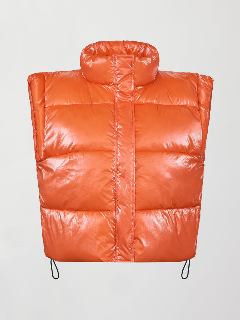 Puffer Vest - Orange