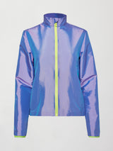 Iridescent Nylon Jacket - Sweet Lavender/ Acid Lime