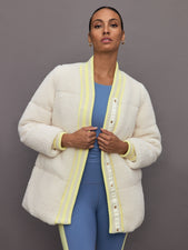 Sherpa Puffer Jacket