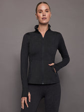 Zip Long Sleeve Run Top