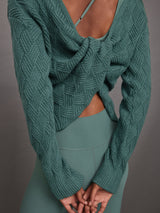 Twist Pullover - Silverpine