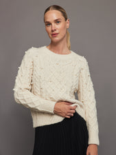 Pearl Embellished Sweater