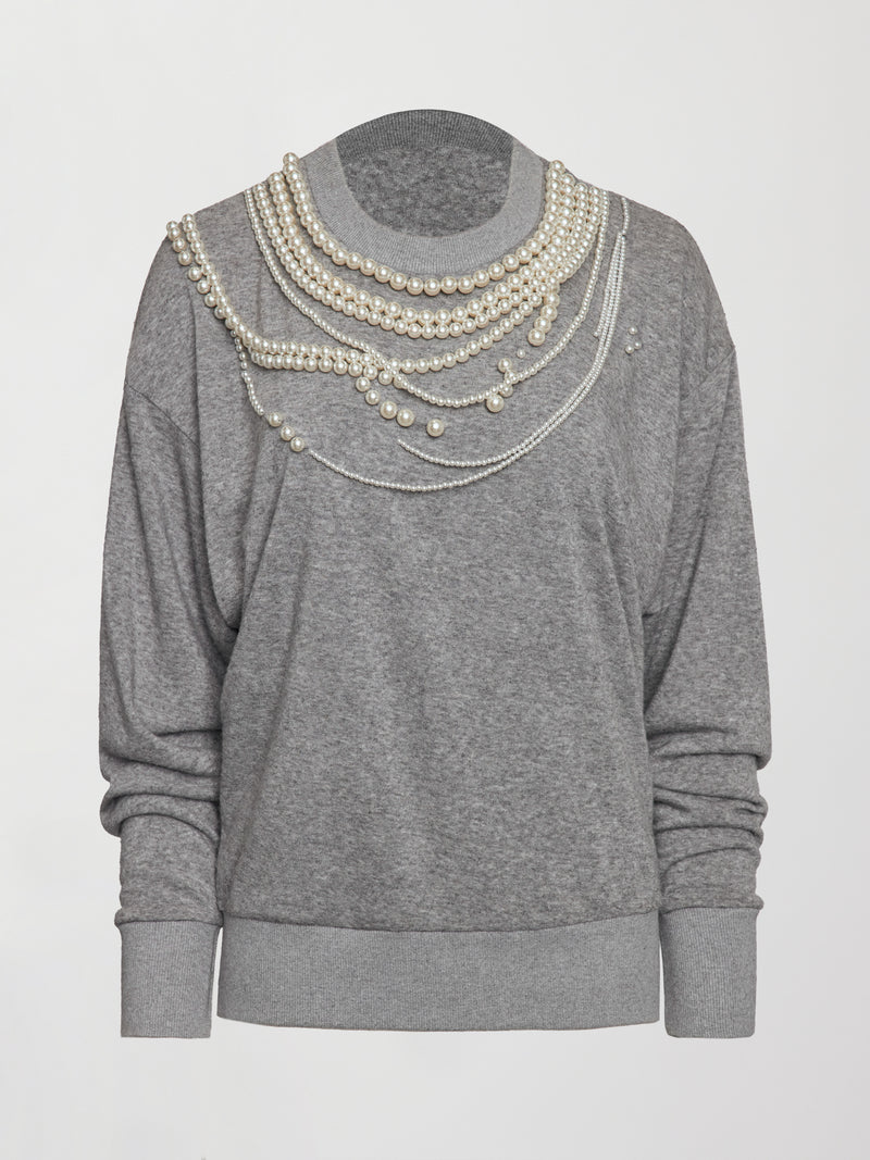 Pearl Sweatshirt - Heather Grey