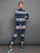 Long Sleeve Printed Base Layer - Printed Fairisle