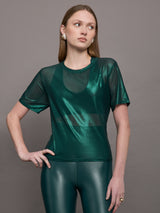 Liquid Mesh Tee Shirt - Ponderosa Pine