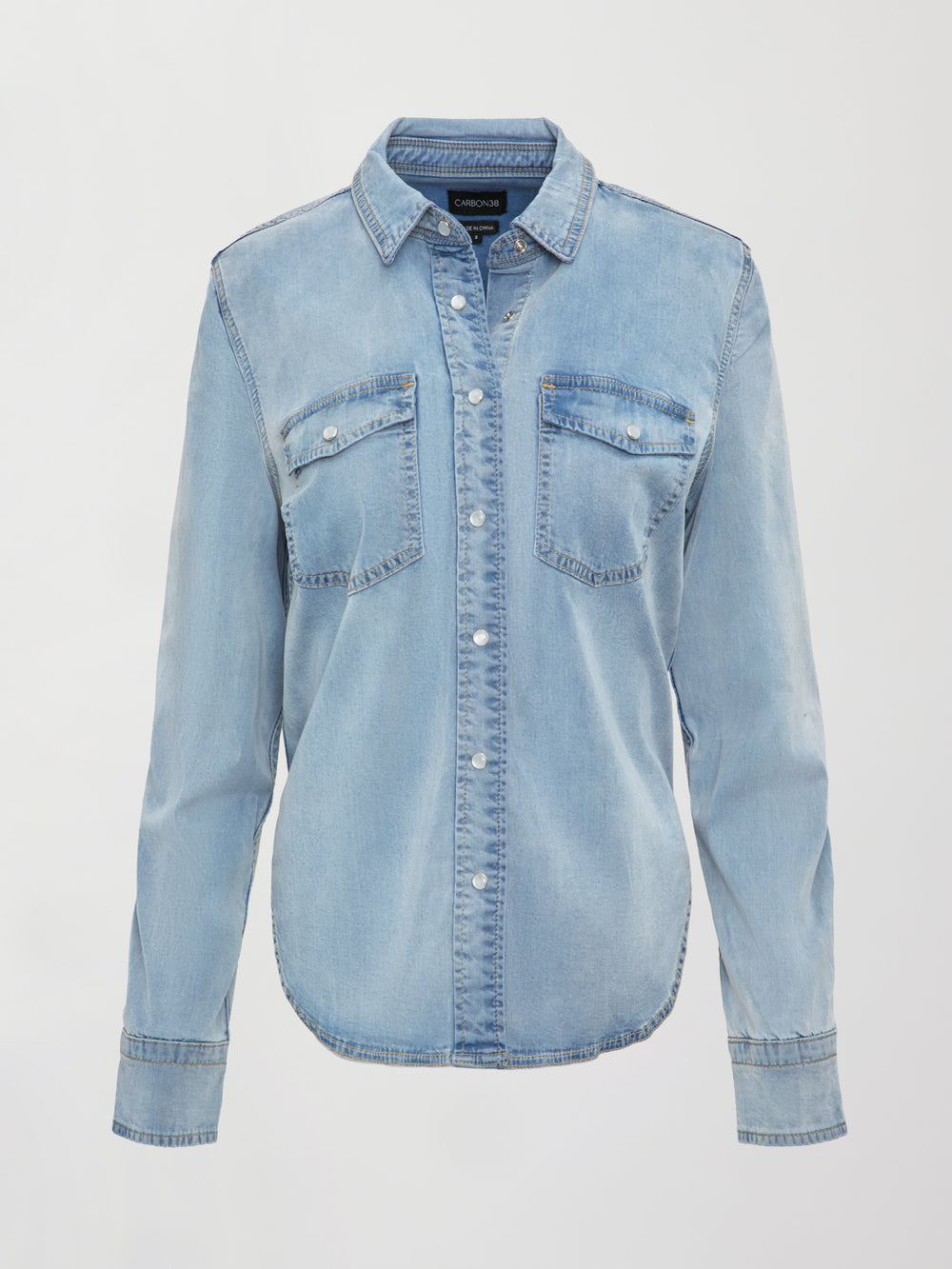 Chambray Denim Shirt - Light Wash