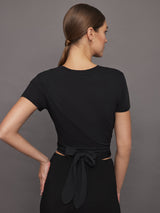 Cap Sleeve Top - Black