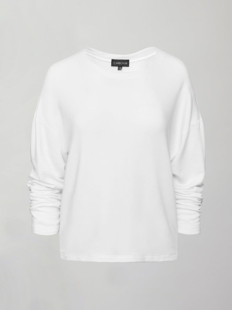 Pullover Sweatshirt - White