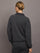 Sueded Fleece Logo Sweatshirt - Faded Black