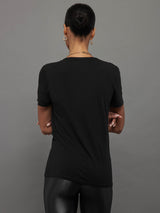 Short Sleeve Pocket Tee - Black