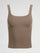 Wide Scoop Bra Tank in Melt - CARIBOU