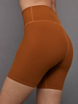 Biker Short in Melt - Caramel Cafe