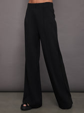 Pintuck Knit Pant in Interlock