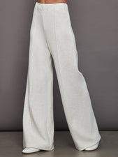 Pintuck Knit Pant in Interlock