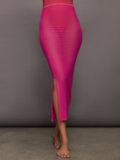 Mesh Column Skirt