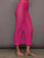 Mesh Column Skirt - Fuchsia Pink