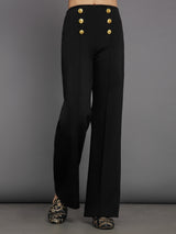 Pull On Sailor Pant - Black