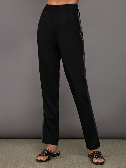 Tuxedo Pant - Black