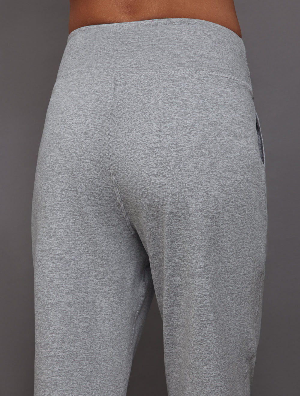 Wrap Jogger in Melt - Silver Heather