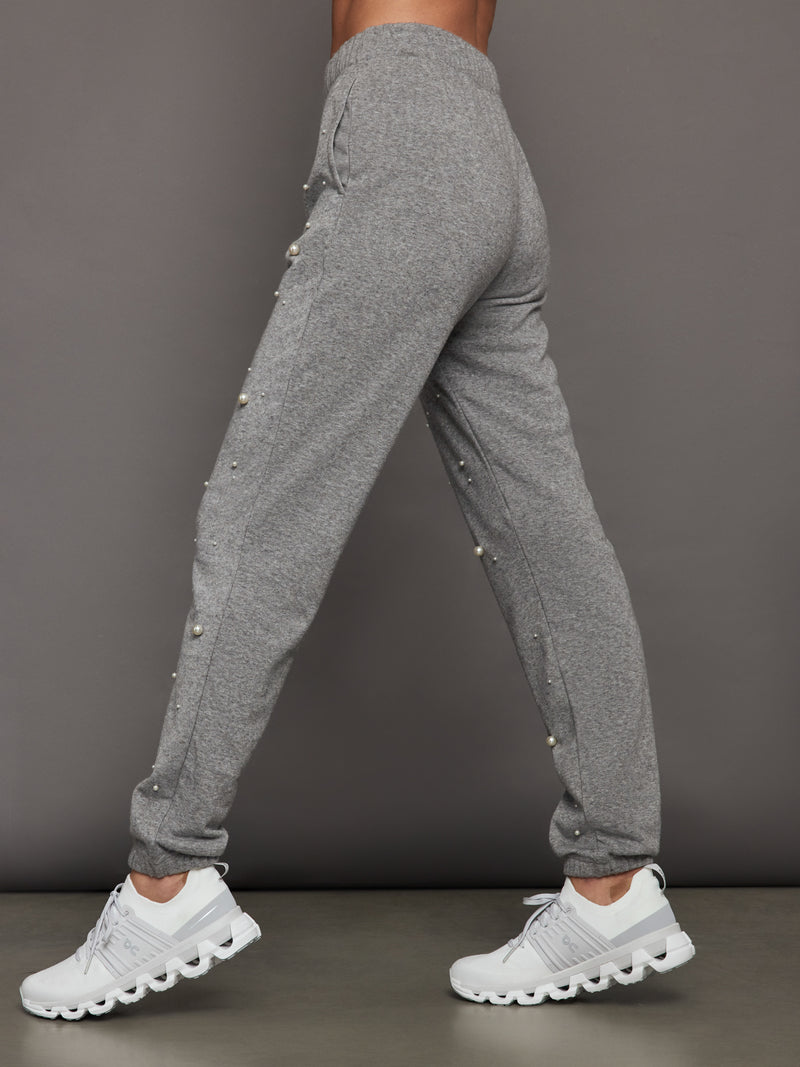 Pearl Sweatpant - Heather Grey