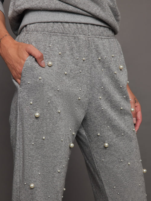 Pearl Sweatpant - Heather Grey