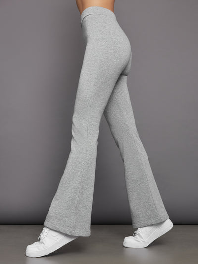 Flare Sweatpant - Heather Grey