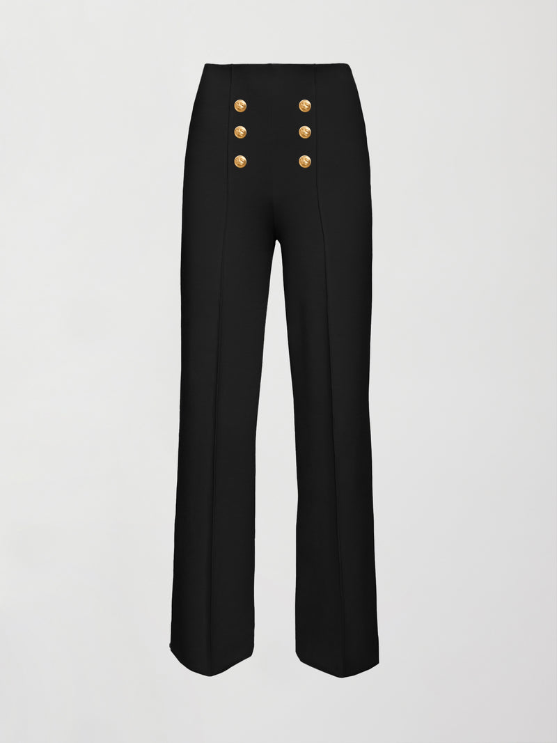 Pull On Sailor Pant - Black