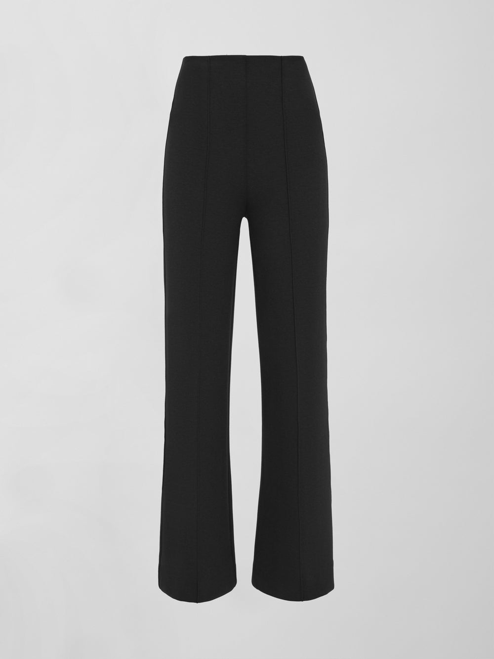 High Waisted Scuba Pant - Black