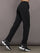 Tapered Leg Jogger in Interlock - Black