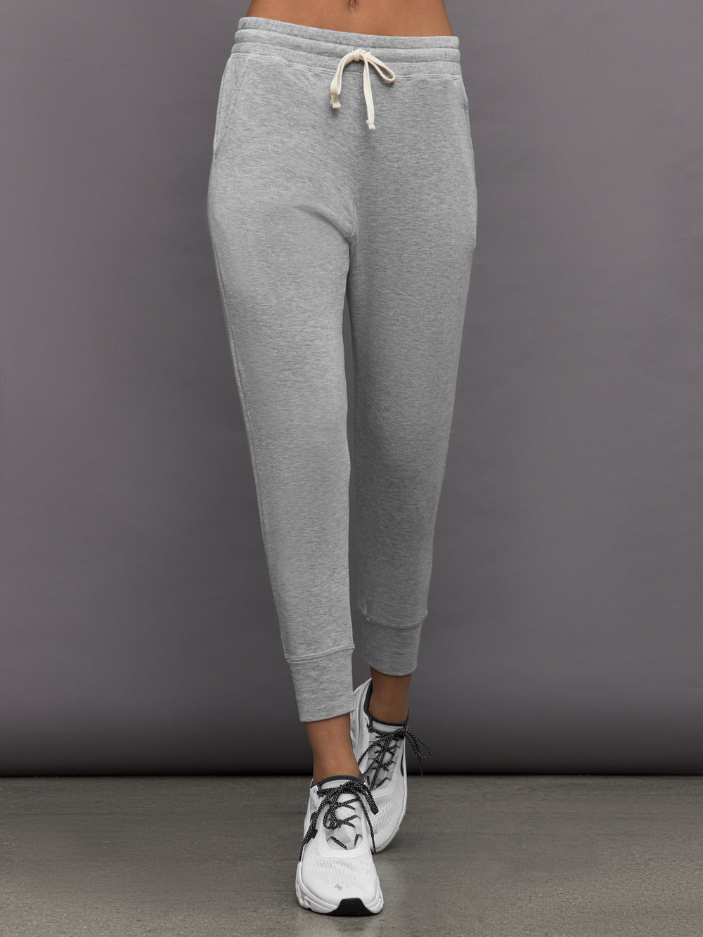 Slim Jogger - Heather Grey