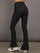 Split Front Legging in Melt - Black