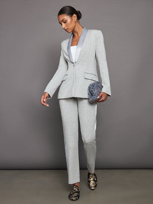 Tuxedo Pant - Heather Grey