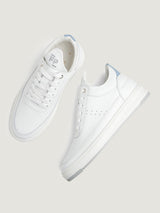 Low Top - Bianco Azure