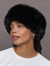 Froid Fluffy Headband  - Black