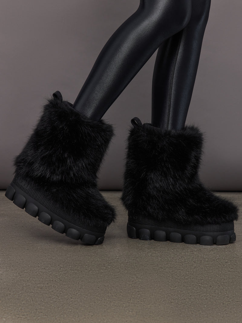 Fun Fur Snowboot - Black