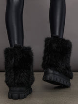 Fun Fur Snowboot - Black