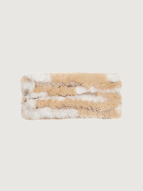 Multi Faux Headband - Camel Multi